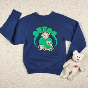 Vintage Guess Bears Sweatshirt 5t/6